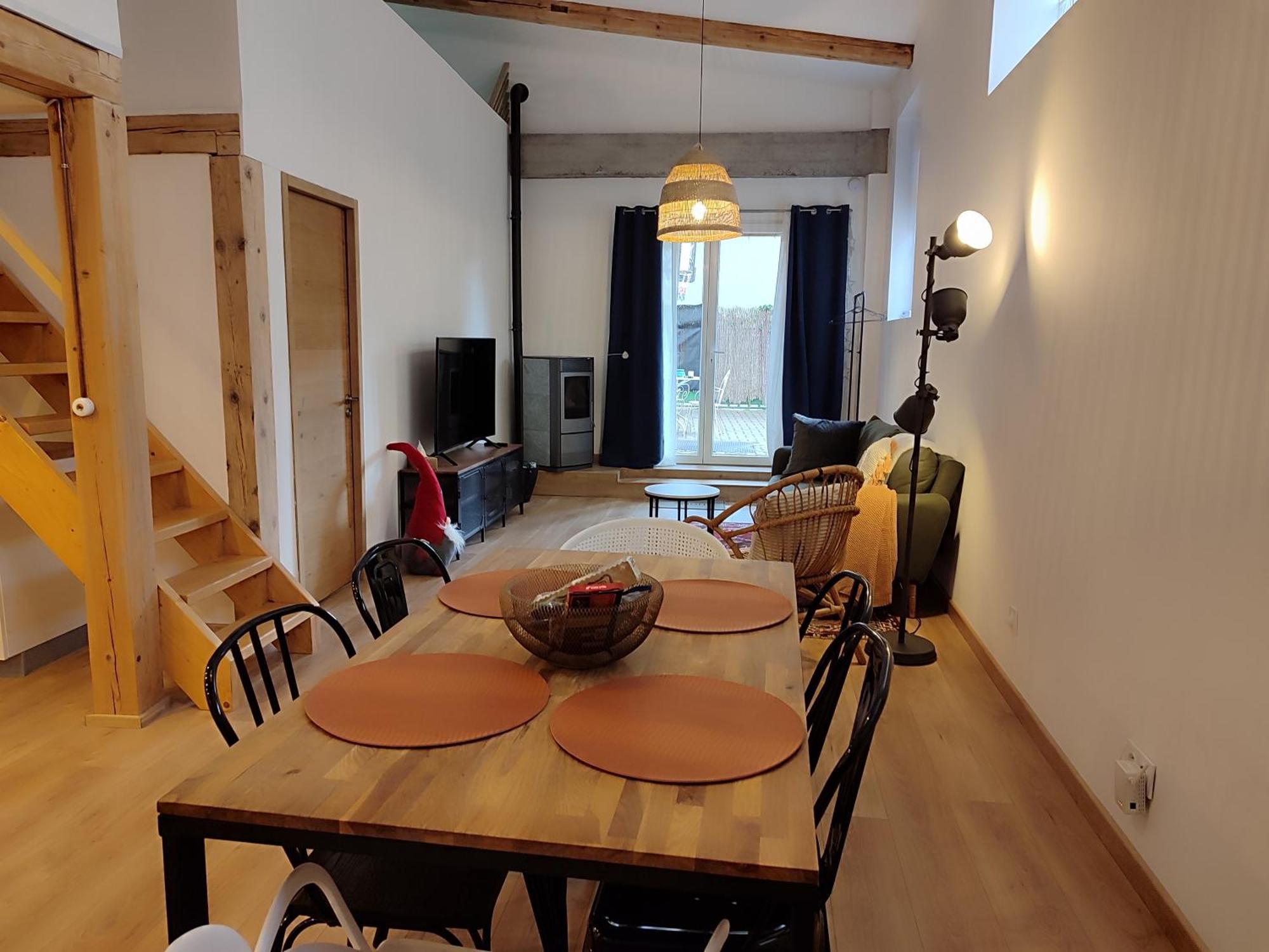 Apartment Le Chaleureux Loft 1 Minute Du Tram Lingolsheim